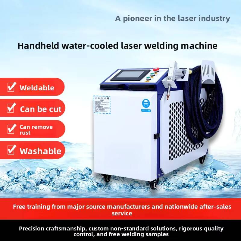 Industrial Laser Welding Tool - Handheld Water-Cooled Machine Fiber High-Power Welding