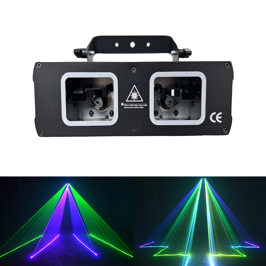 Laser Focus Lens - Disco Laser Light Dual Lens RGB