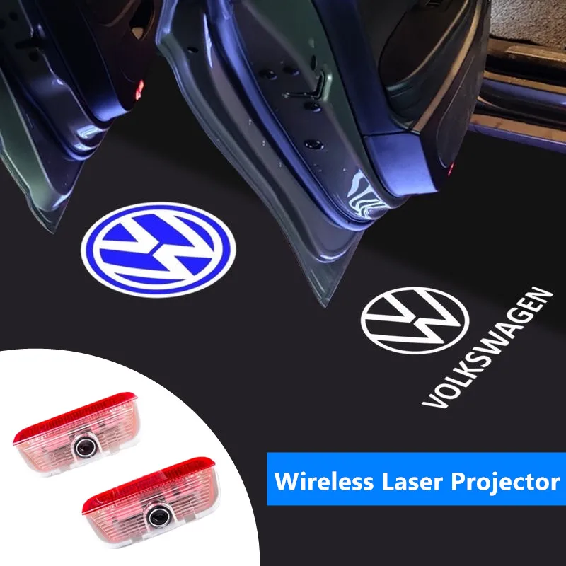 Industrial Laser Projection - 2PCS Car Door Emblem LED Light