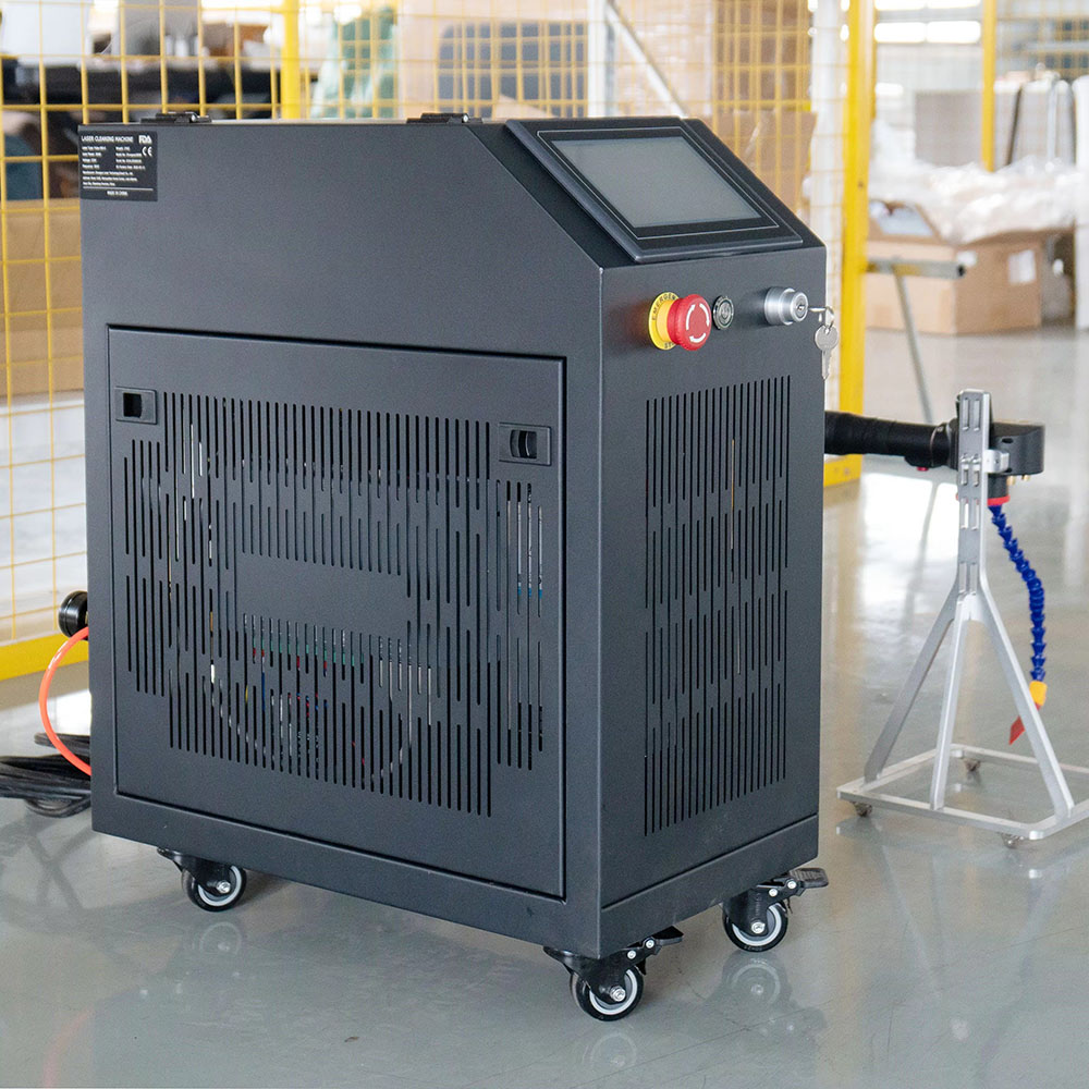 Industrial Laser Rust Removal Machine - Pulsed Laser Cleaning Machine for Industrial