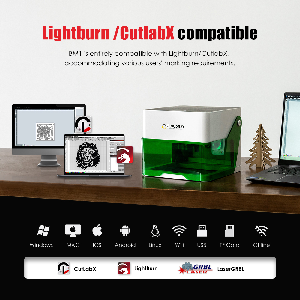 Cloudray 5000mw CNC Mini Laser - Industrial Laser Cutting review and price